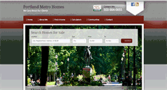 Desktop Screenshot of portlandmetrohomes.com